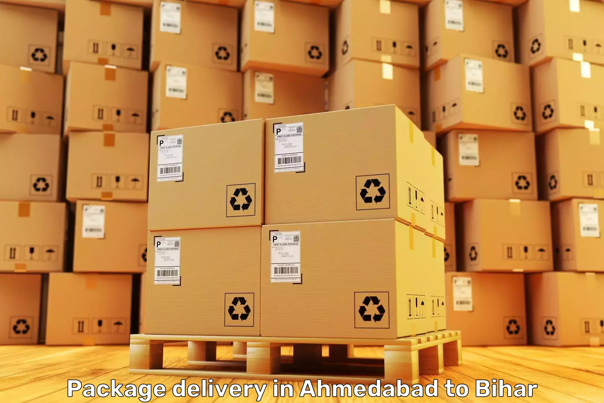 Top Ahmedabad to Naubatpur Package Delivery Available