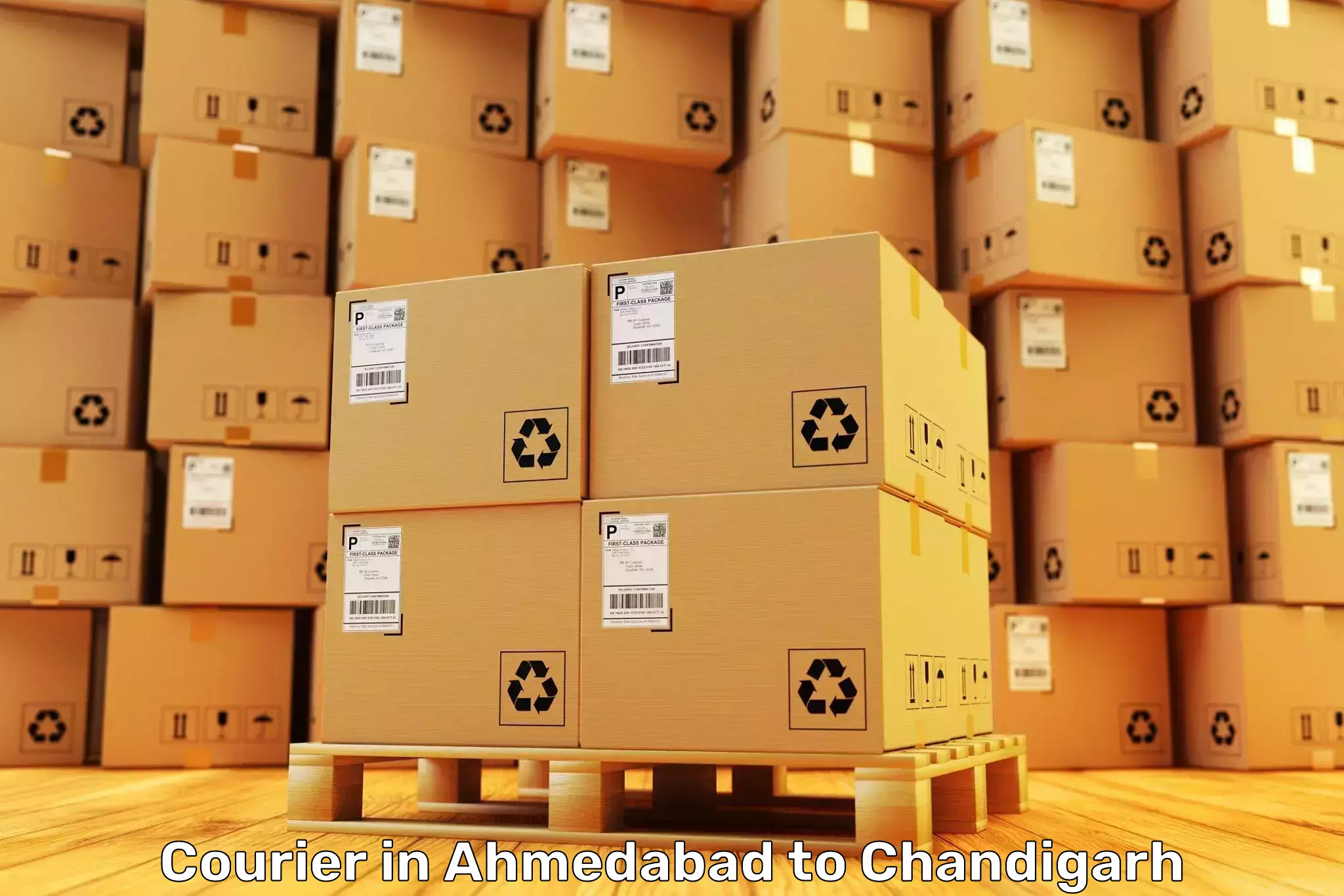 Hassle-Free Ahmedabad to Chandigarh Courier