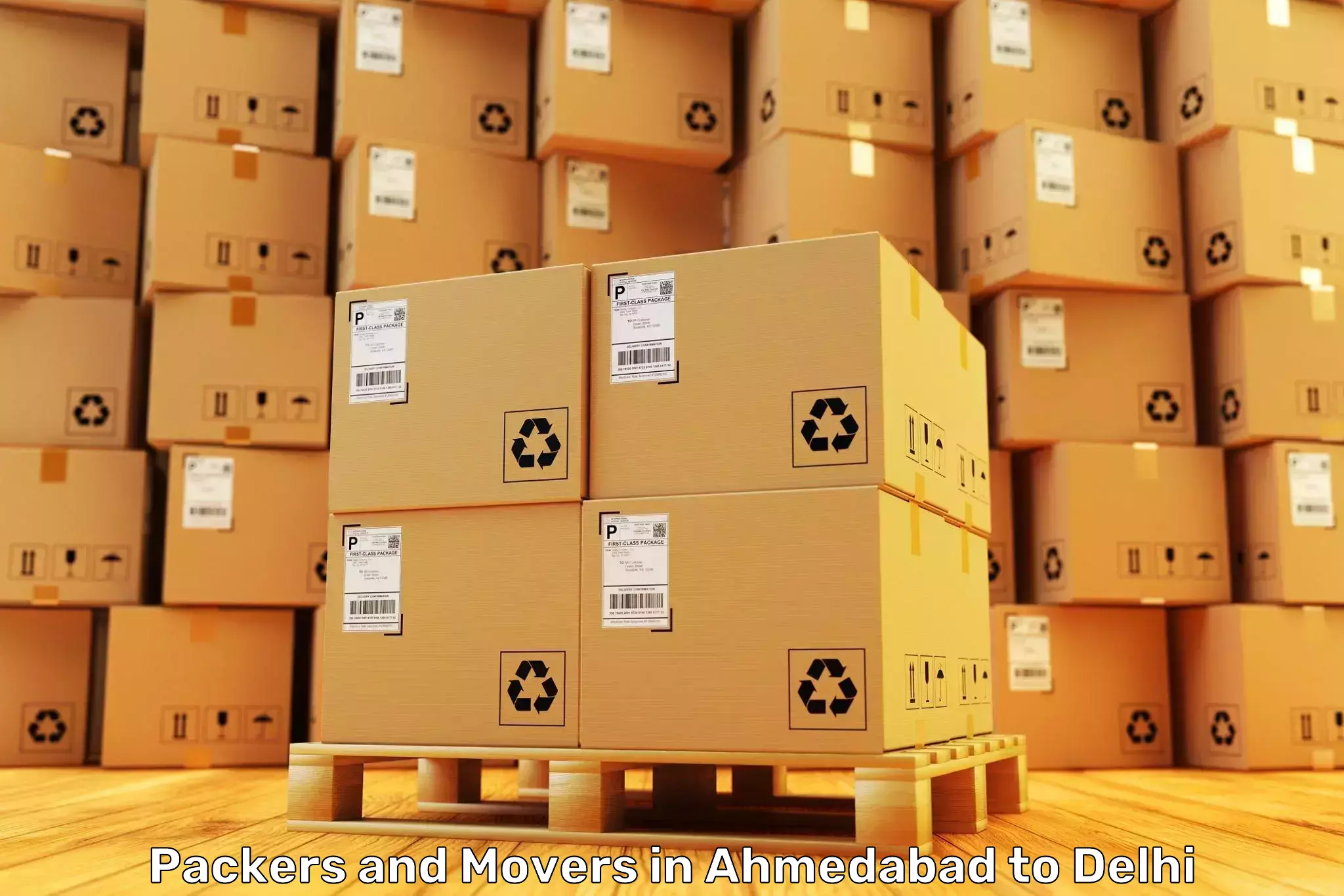 Ahmedabad to Metro Walk Mall Packers And Movers Booking