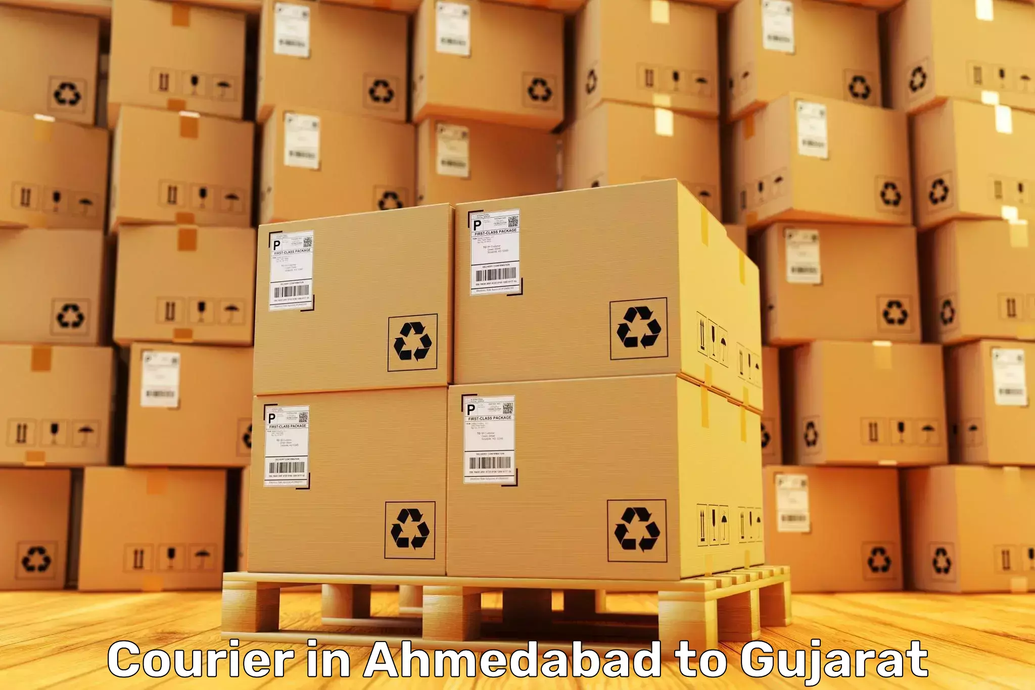 Reliable Ahmedabad to Jasdan Courier