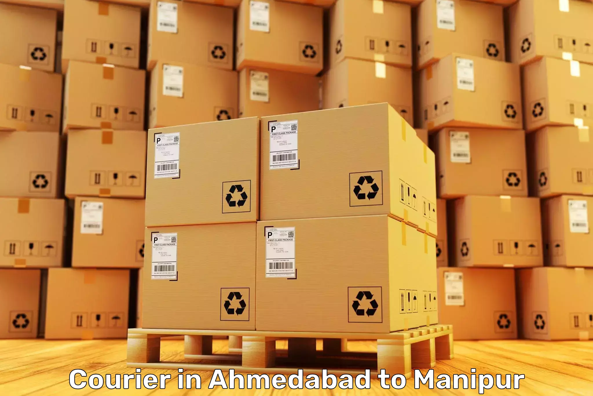 Top Ahmedabad to Manipur Courier Available