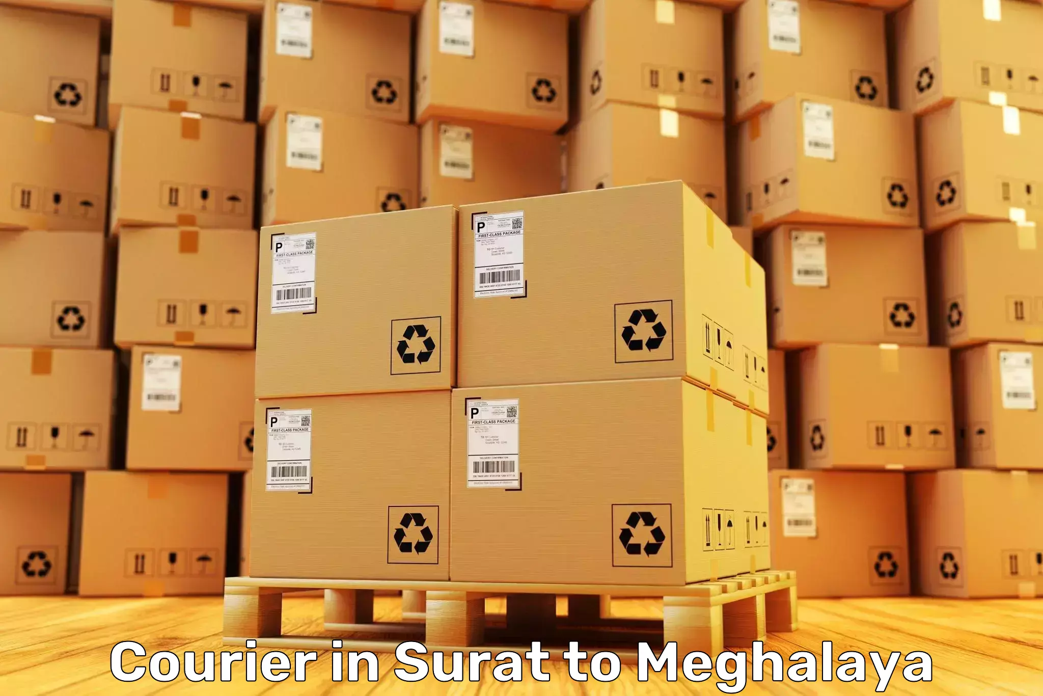 Get Surat to Meghalaya Courier